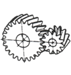 Helis Dişli Teknik Çizim